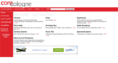 Desktop Screenshot of comcologne.de